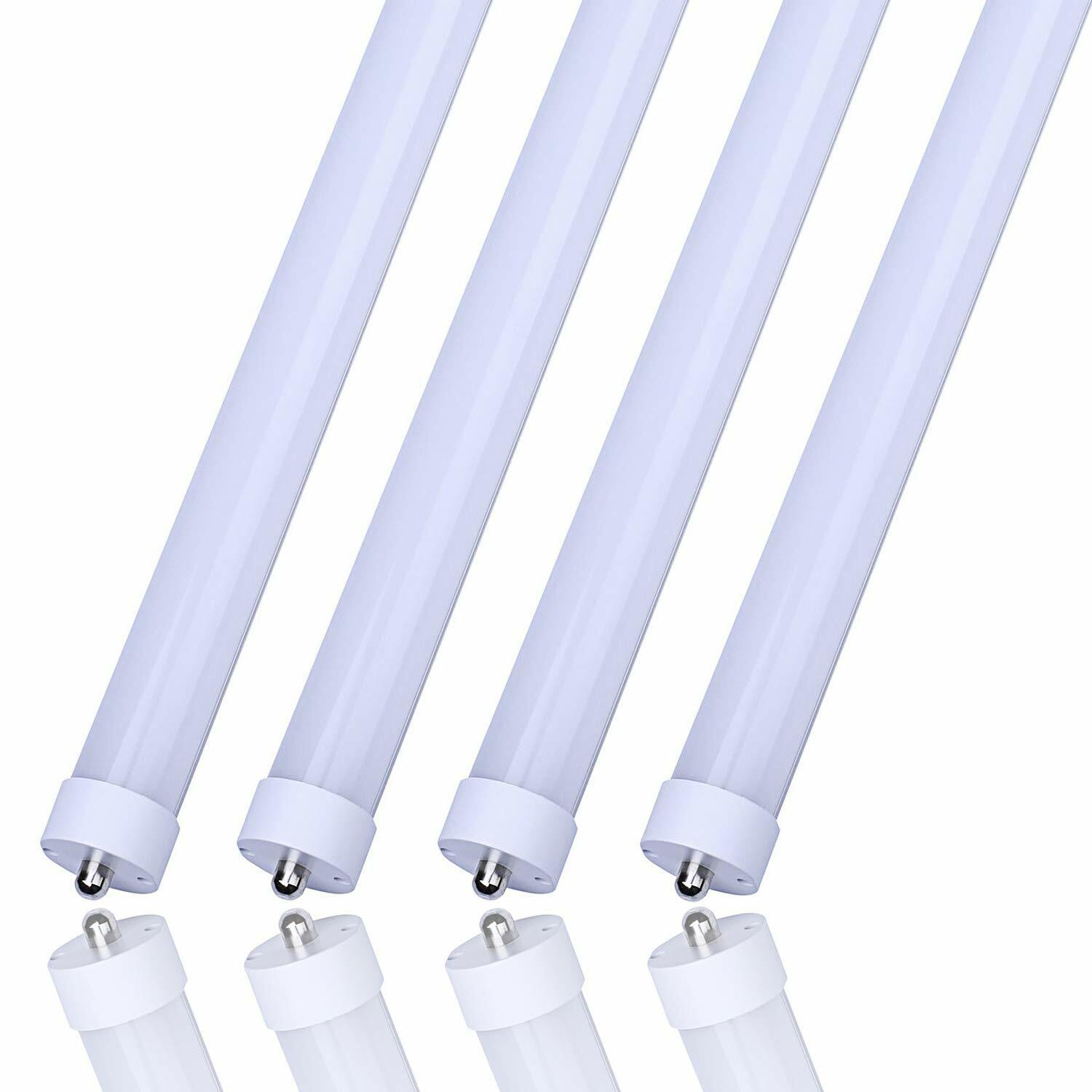 T8 8FT LED Shop Light Bulbs 45W 72W 120W Single Pin FA8 8 Foot LED Shop Lights