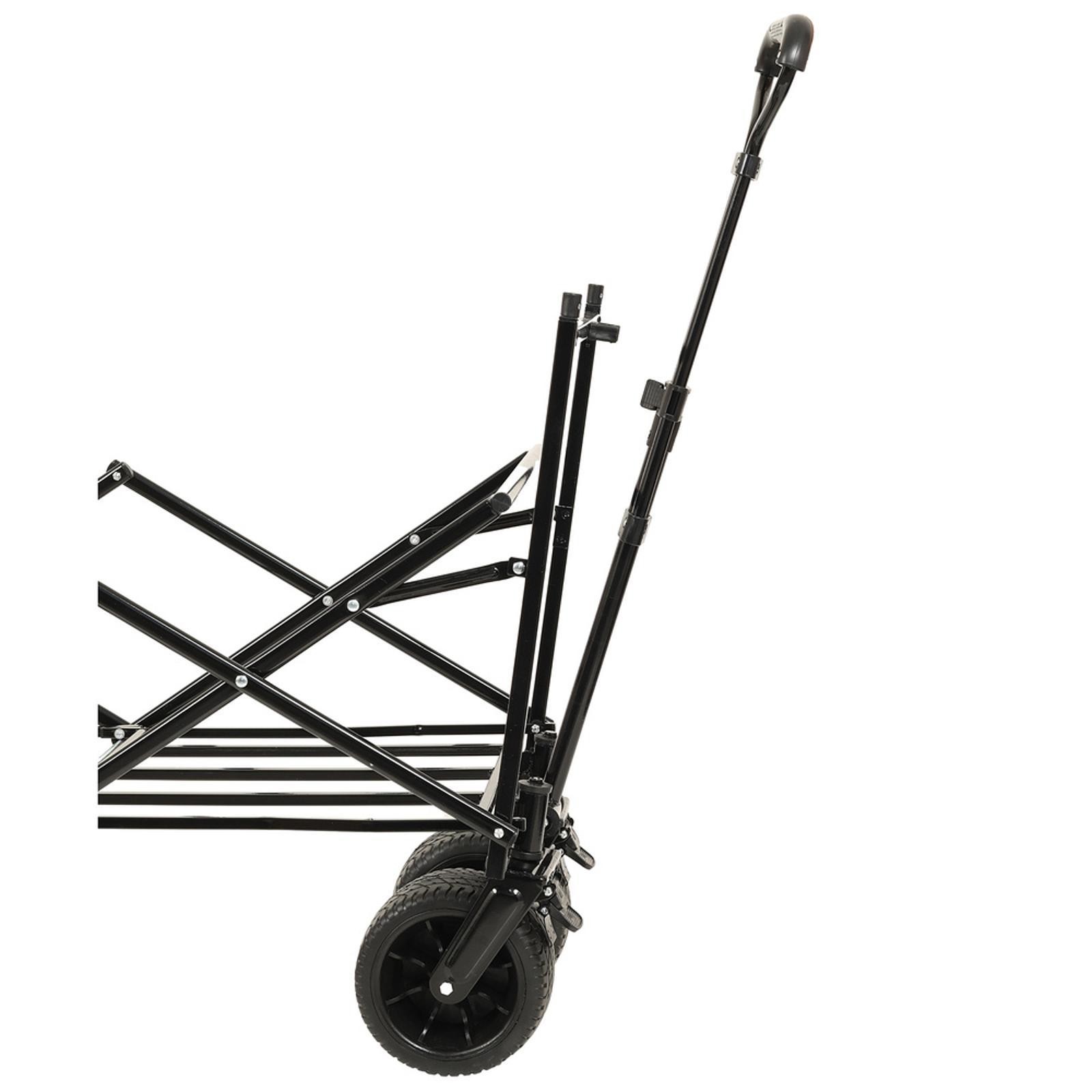 Wagon with Canopy & Net, 480Lbs Capacity, All-Terrain