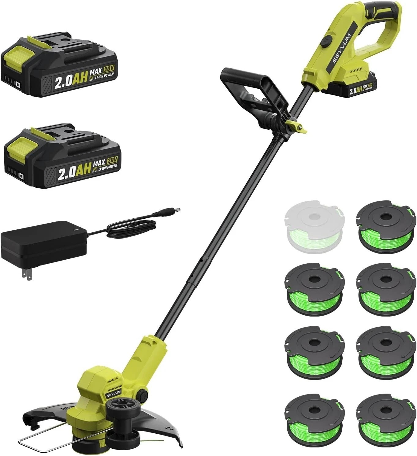 Versatile 20V Cordless Trimmer with Auto Line Feed – Perfect for Lawns & Gardens