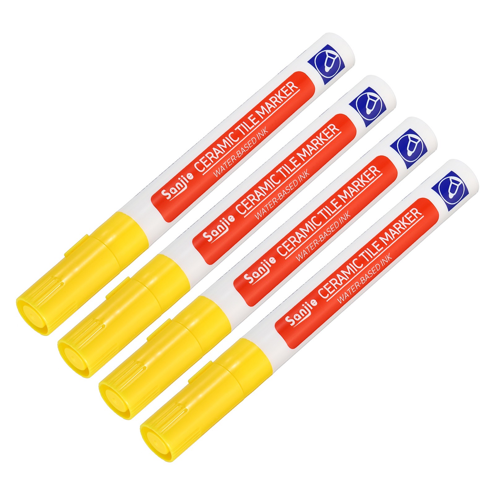 4 Pcs Grout Paint Pen,Great for Balcony, Kitchen, Bathroom