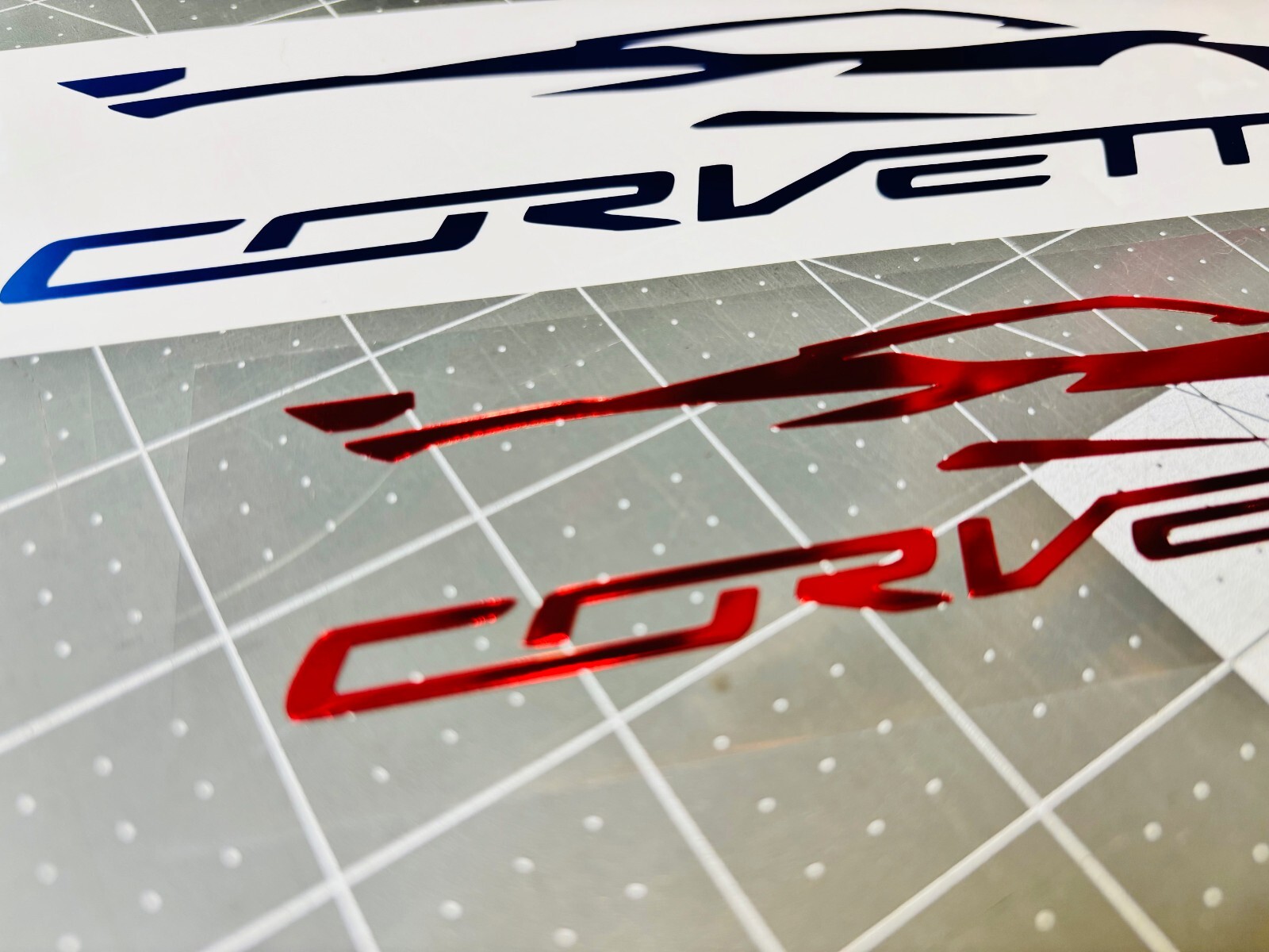 C8 Corvette Silhouette Vinyl Decal MANY Size & Color Options Buy 2, Get 1 FREE