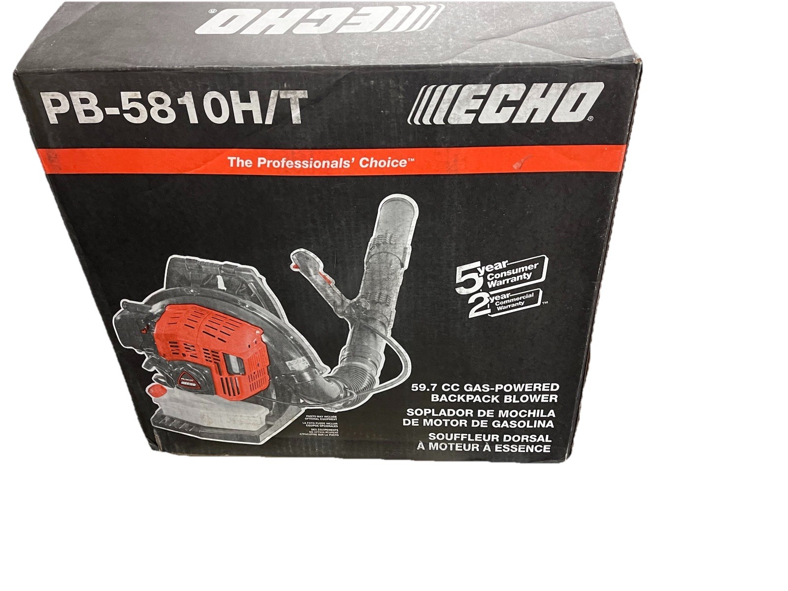ECHO 200 MPH 700 CFM Gas Backpack Leaf Blower 59.7cc with Tube-Mounted Throttle