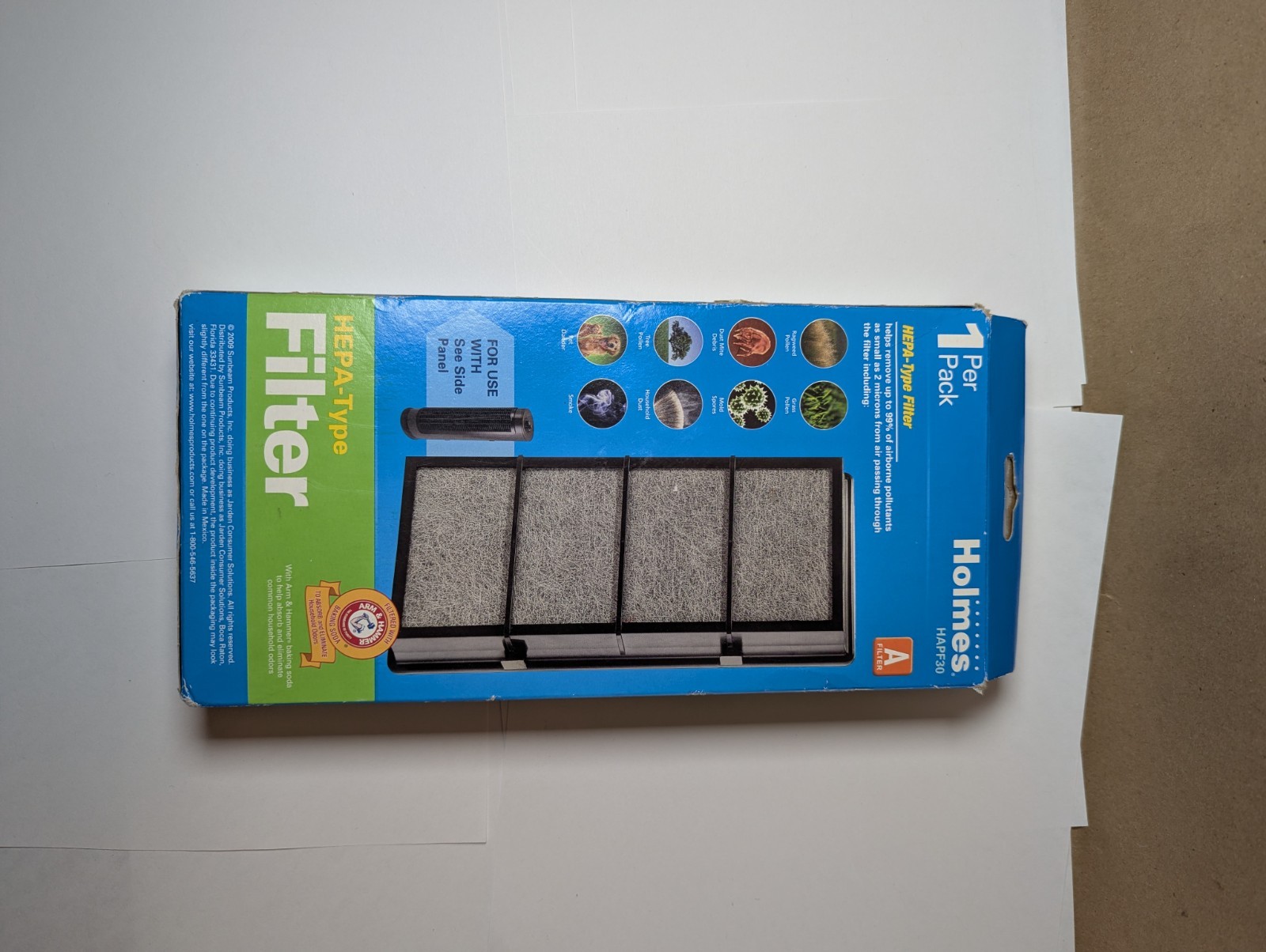 Holmes Air Purifier Filter Hepa-Type A Filter HAPF30 New in Box NOS