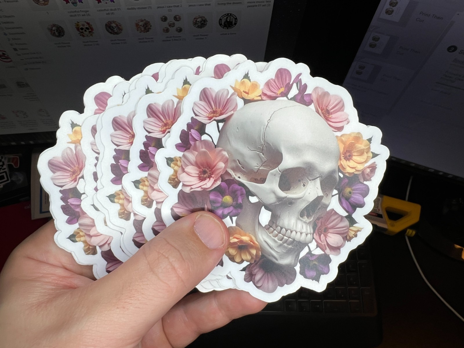 Custom Printed Stickers Vinyl Decals Waterproof Die Cut Glossy Matte Holo Logo