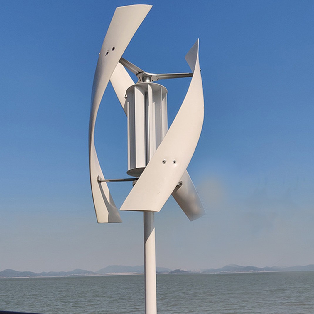3KW 48V Wind Power Turbine Generator Kit MPPT Controller Home Farm Boat Windmill
