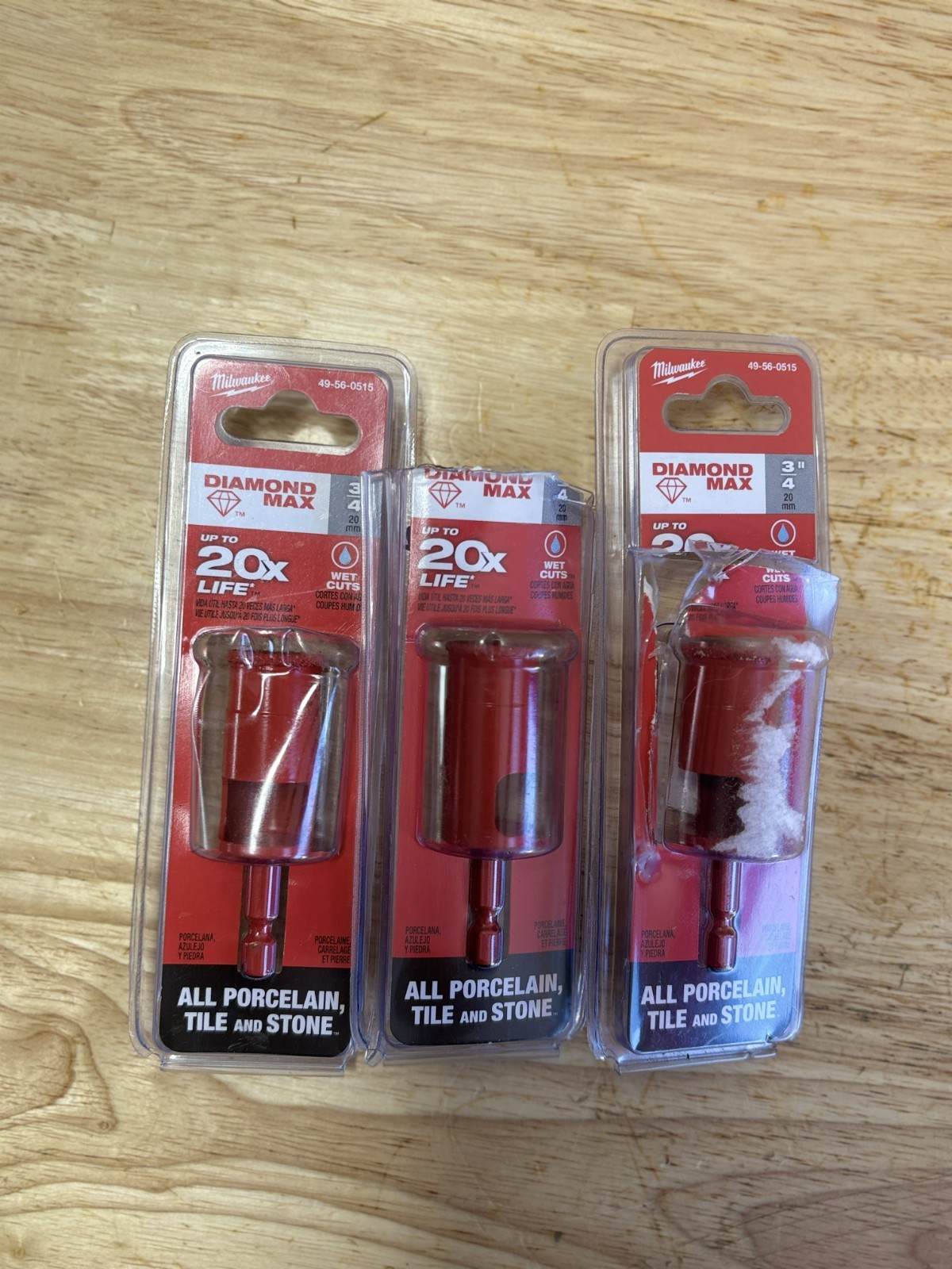 Milwaukee DIAMOND MAX Hole Saw Bits Assortment (16 Pieces) – NEW