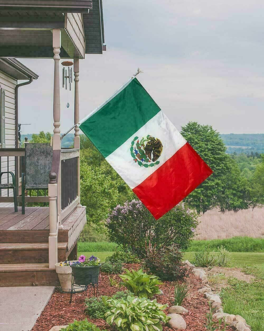 New 3’x5’ Polyester MEXICO FLAG Mexican Banner Pennant Bandera Indoor Outdoor
