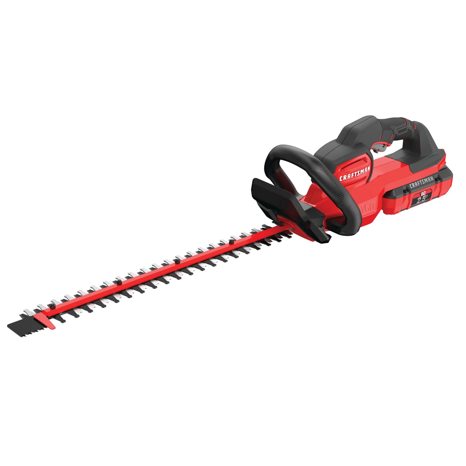 CRAFTSMAN V60 Cordless 24-In. Hedge Trimmer Kit (2.5Ah) – CMCHTS860E1