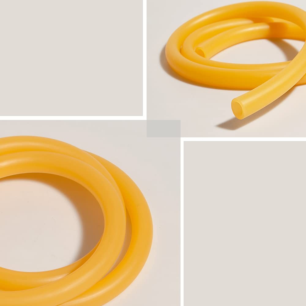 Feelers Natural Latex Rubber Tubing Tube 1/16″ (1.6mm) ID x 1/8″ (3.2mm) OD S…