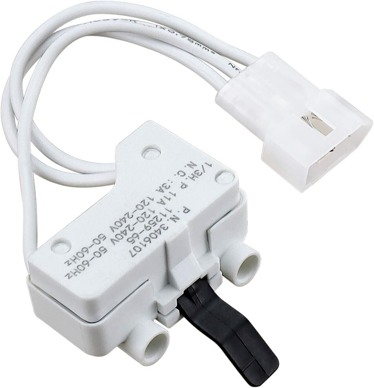 10Pcs 3406107 Dryer Door Switch Kit for Whirlpool Kenmore Maytag 3405100 3405101