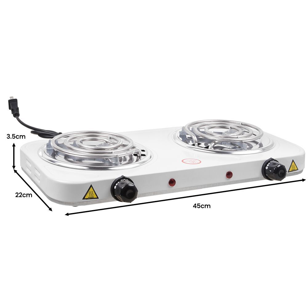Portable Electric Single Double Burner Stove Hot Plate 1kw 2000W Cooktop Cooking