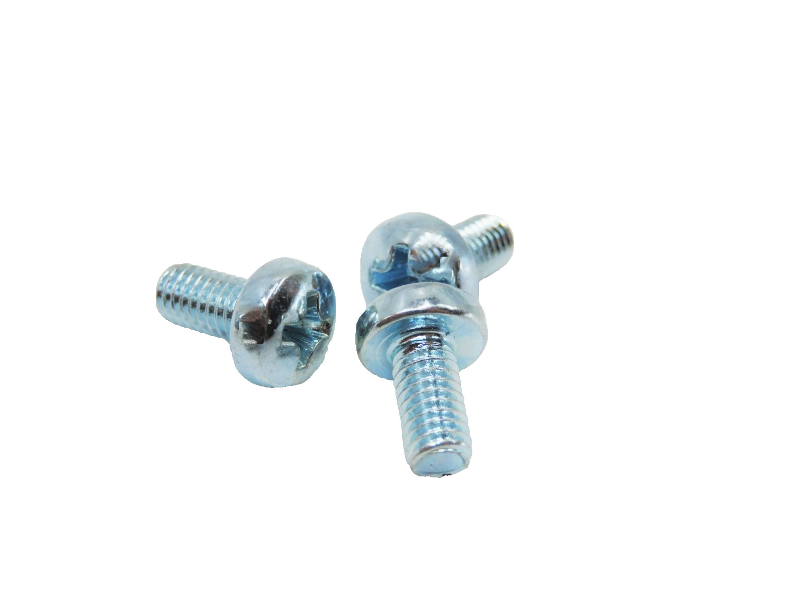 800 x pan head screws cross pan head screws zinc-plated DIN7985 ISO7045 M4 4x8m