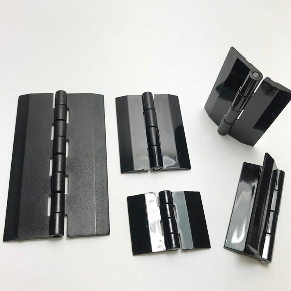 25mm-75mm Black Acrylic Plastic Piano Continuous Hinges Hinge Transparent DIY