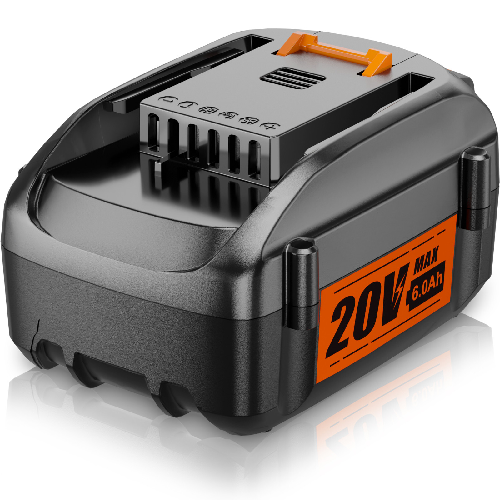 2pack For WORX 20Volt 6.0AH MAX Extend Lithium-Ion Battery WA3525 WA3575 WA3520