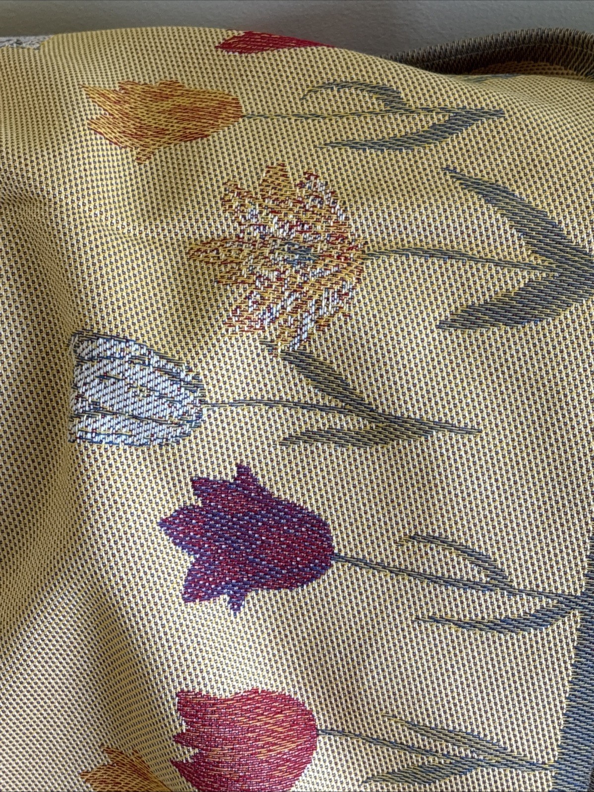 Ekelund “Sprintime”Tablecloth, Natural Cotton/Linen, 58″ X 100” Sweden Shabby