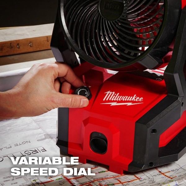 Milwaukee Tool 0818-20 M18 Brushless Packout Fan