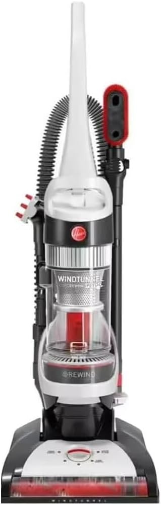 Hoover WindTunnel Bagless Pet Upright Vacuum UH71320V – White Refurbished
