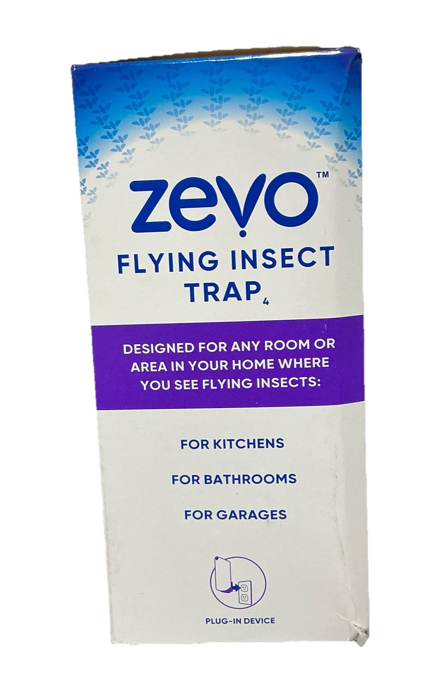 Zevo Flying Insect Trap Starter Kit. 1 Device & 1 Refill Cartridge
