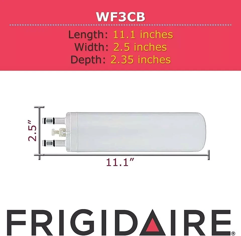 2 PACK New Frigdaire WF3CB PureSource 3 Refrigerator Water Filter New Sealed US