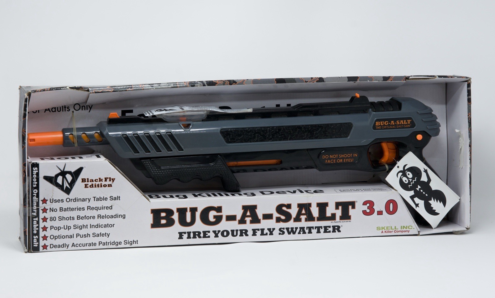 Damaged Box BUG-A-SALT Black Fly 3.0