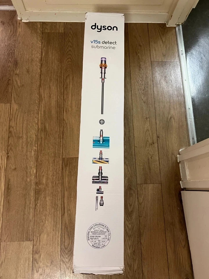 Dyson V15s Detect Submarine Absolute Wet And Dry Vacuum Cleaner Gold Brand New