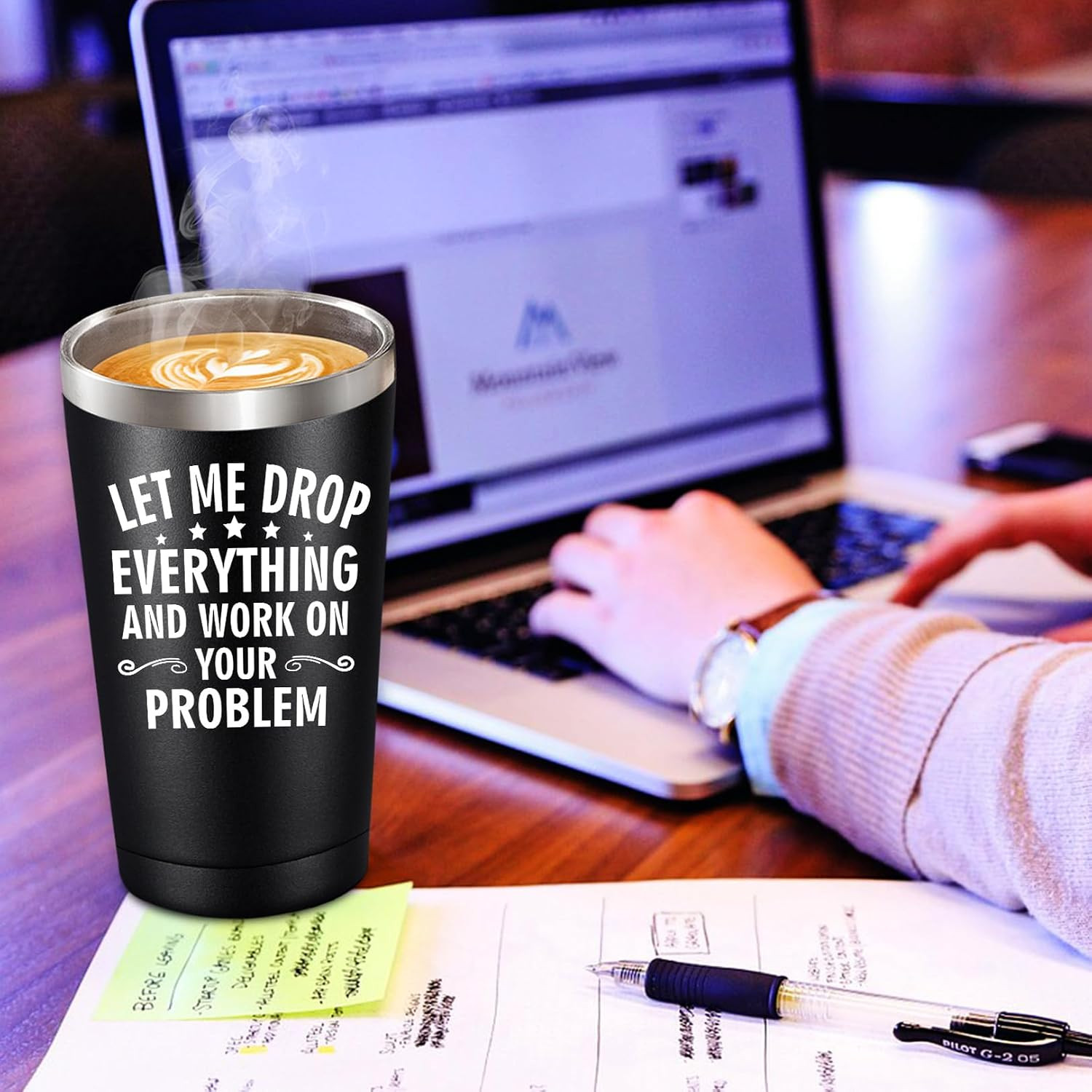 Let Me Drop Everything and Work on Your Problem, 20Oz Tumbler – Coworker Gifts f