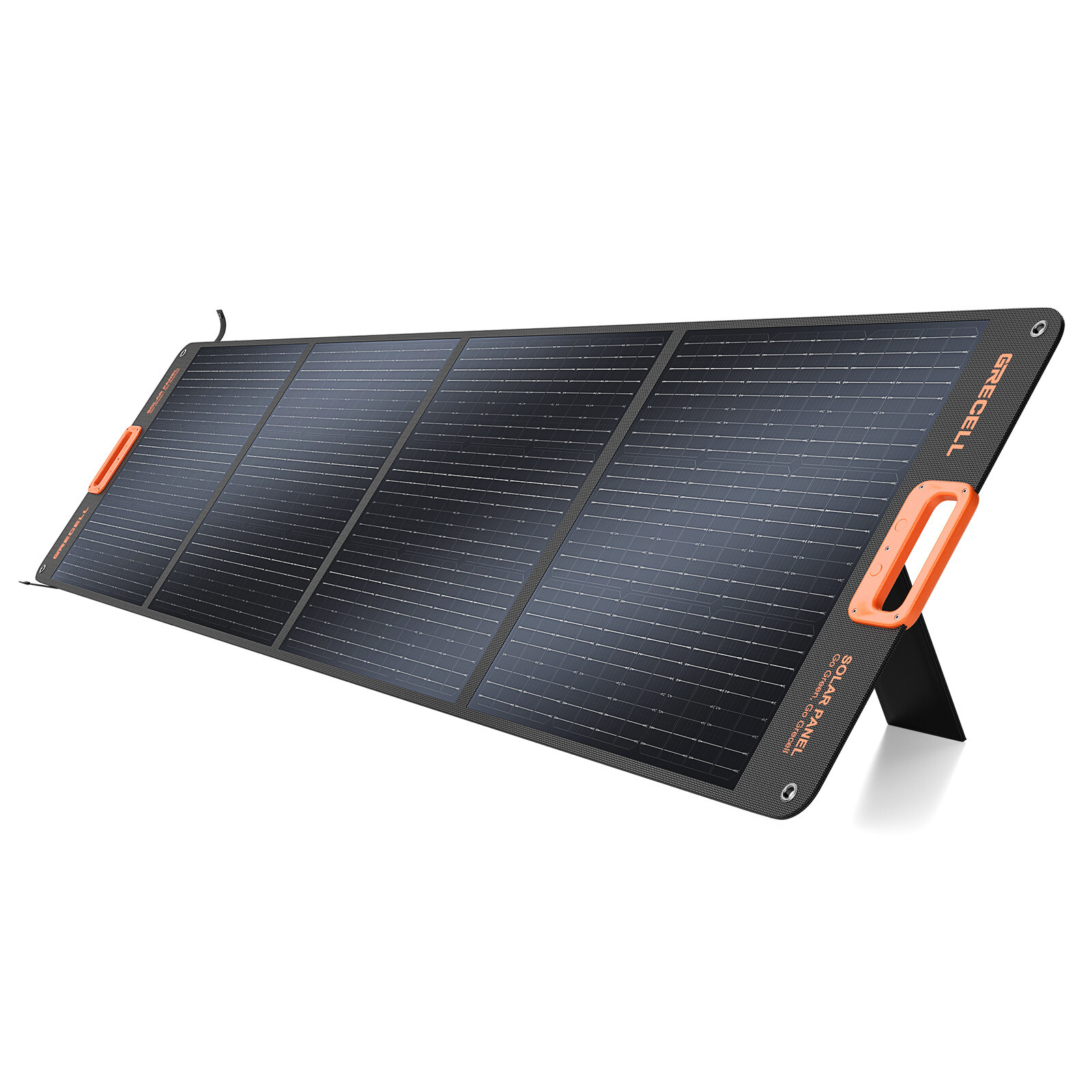 200W Portable Solar Panel for Power Station Foldable Solar Charger w/4 Kickstand
