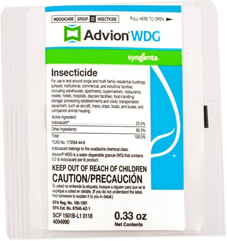 1 Pack Advion WDG Insecticide Insect Control Kill Roach Ants Etc SHIPS SAME DAY