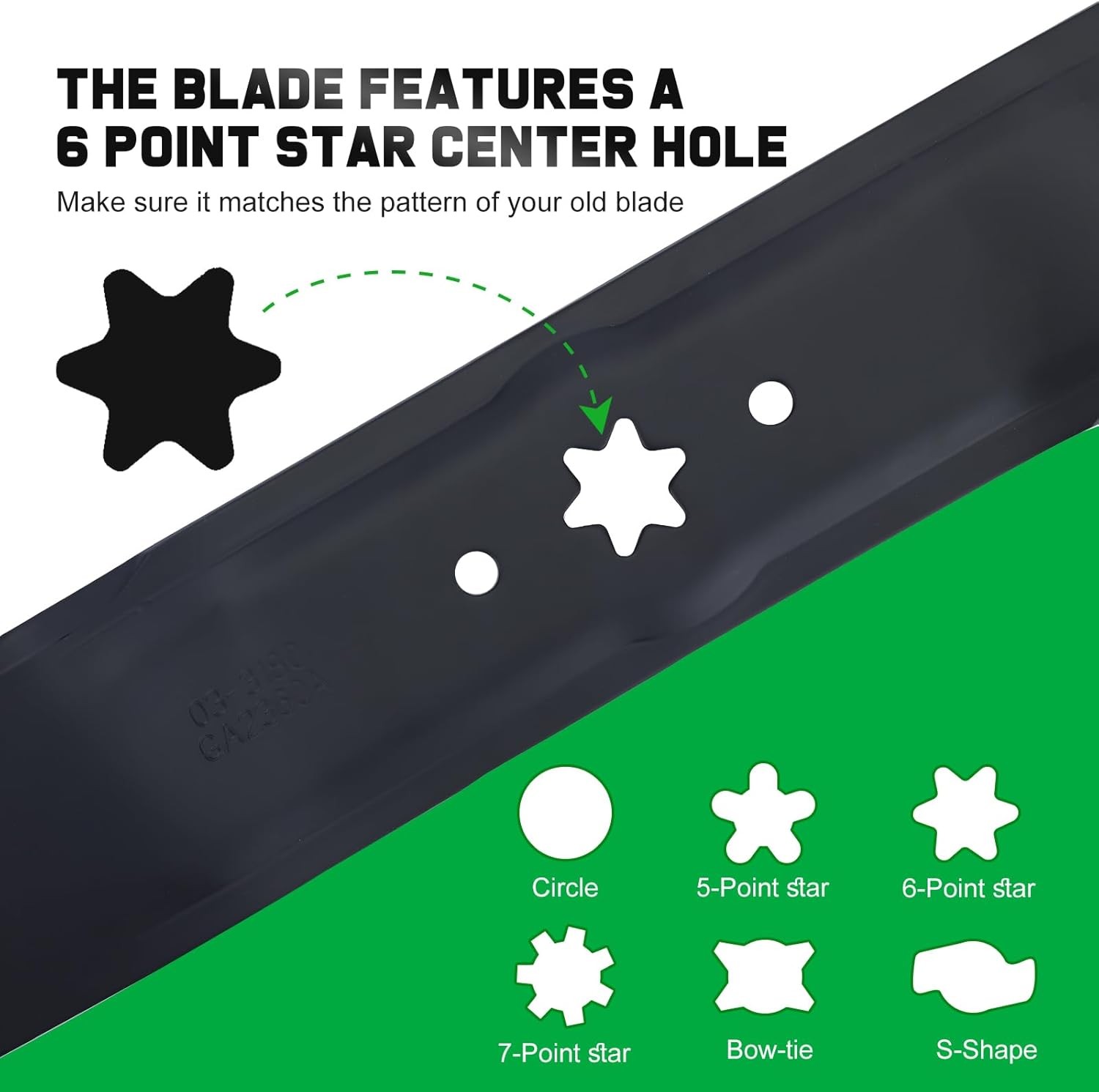 2PK Mower Blades For 38″ Deck MTD 742-0610 942-0610 942-0610A Free Shipping
