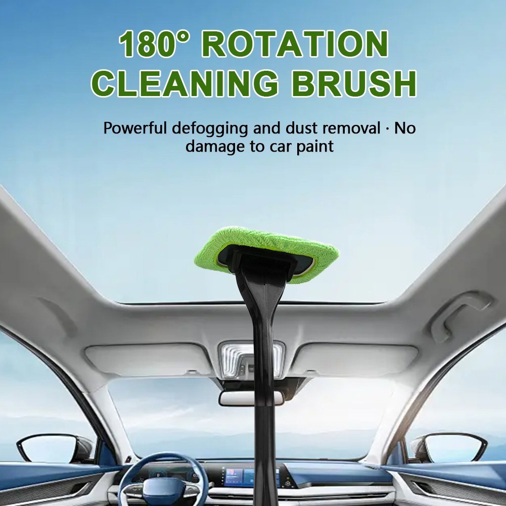 6X New Microfiber Car Wiper Cleaner Glass Brush Window Windshield Cleaning Tool