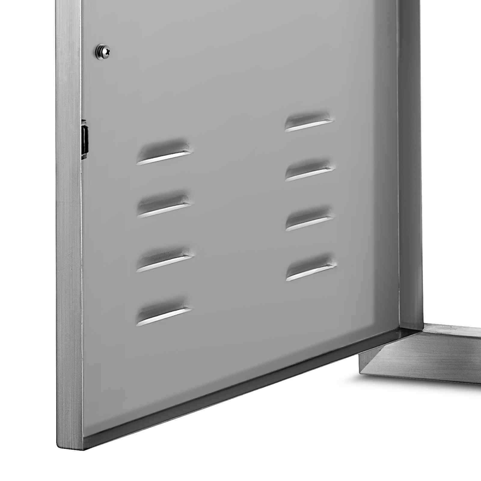 VEVOR Outdoor Kitchen BBQ Island Components Stainless Steel Access Door Drawer
