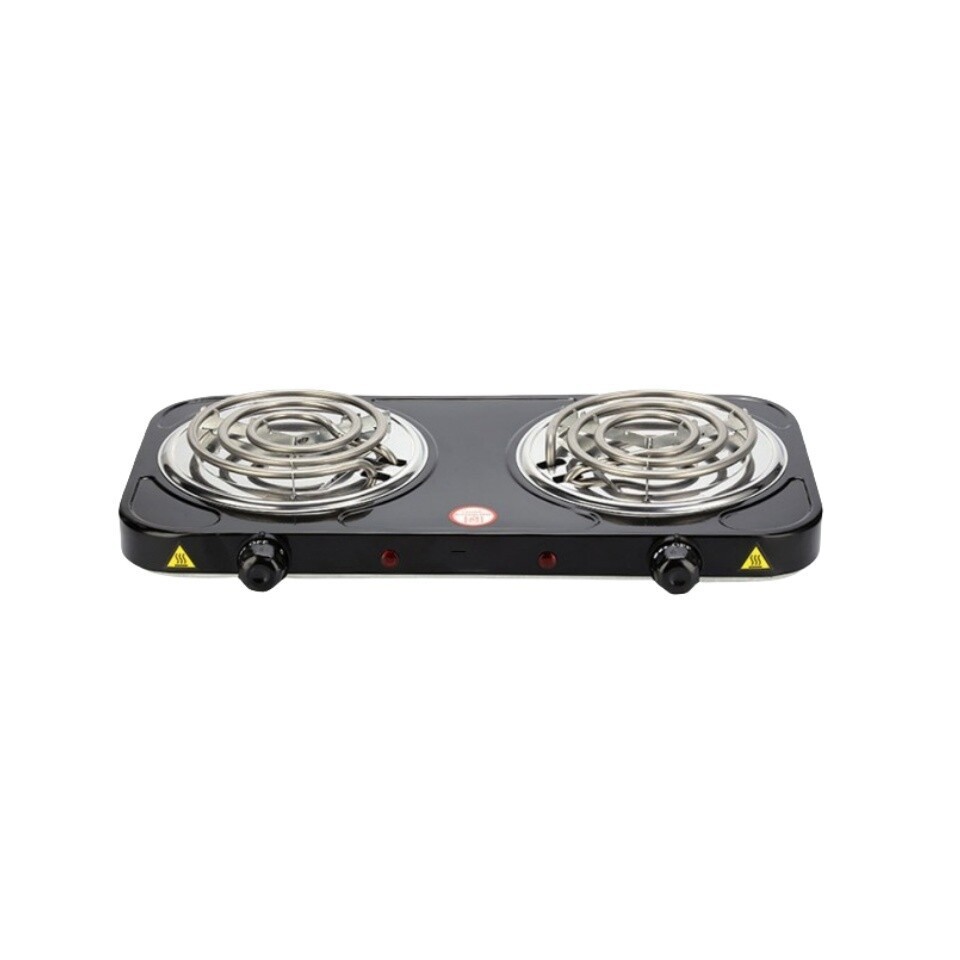 2000W Portable Kitchen Electric Double Burner Hot Plate Cooktop Cooking Stove