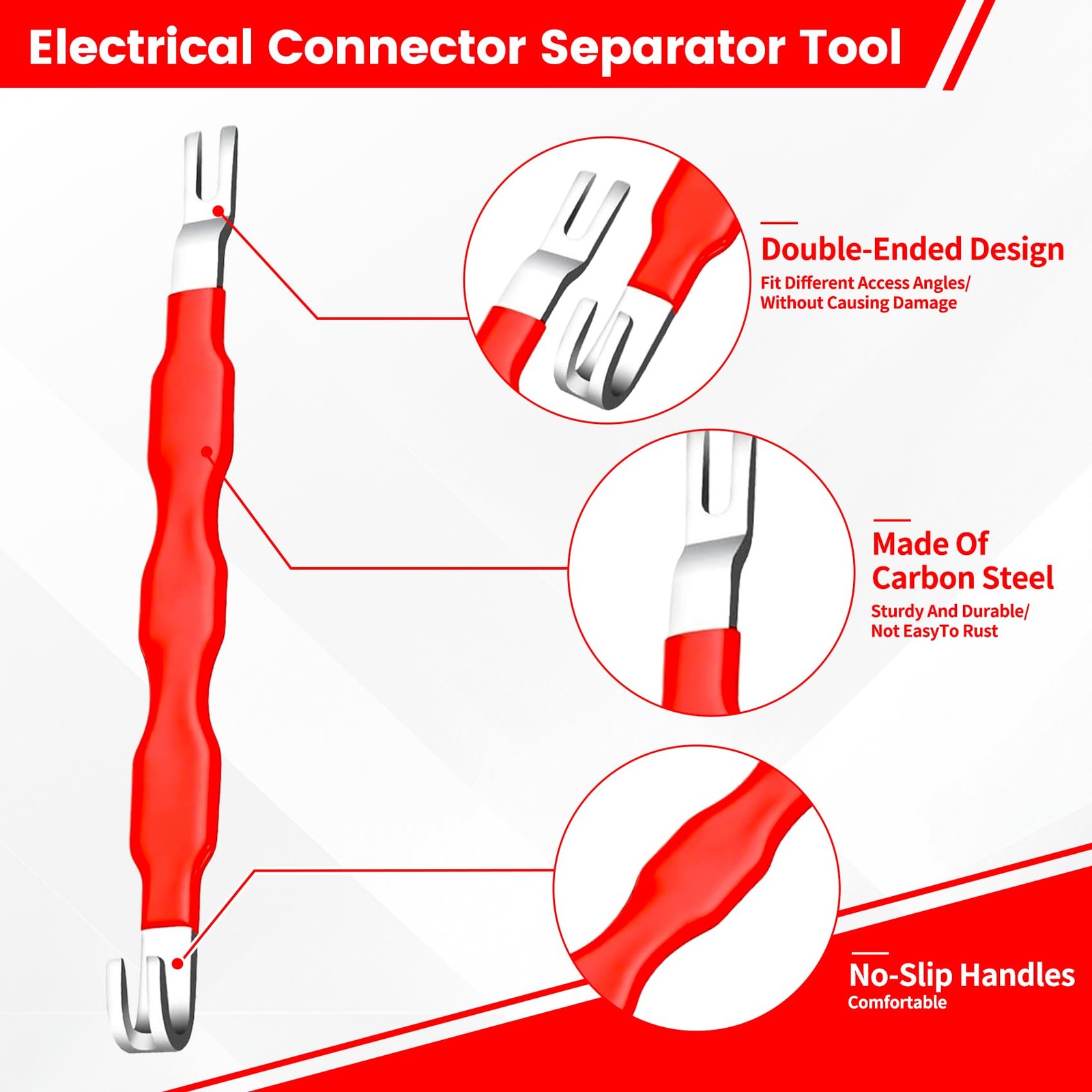 5Pcs Automotive Electrical Disconnect Pliers Kit, Connector Removal Tool, Str…