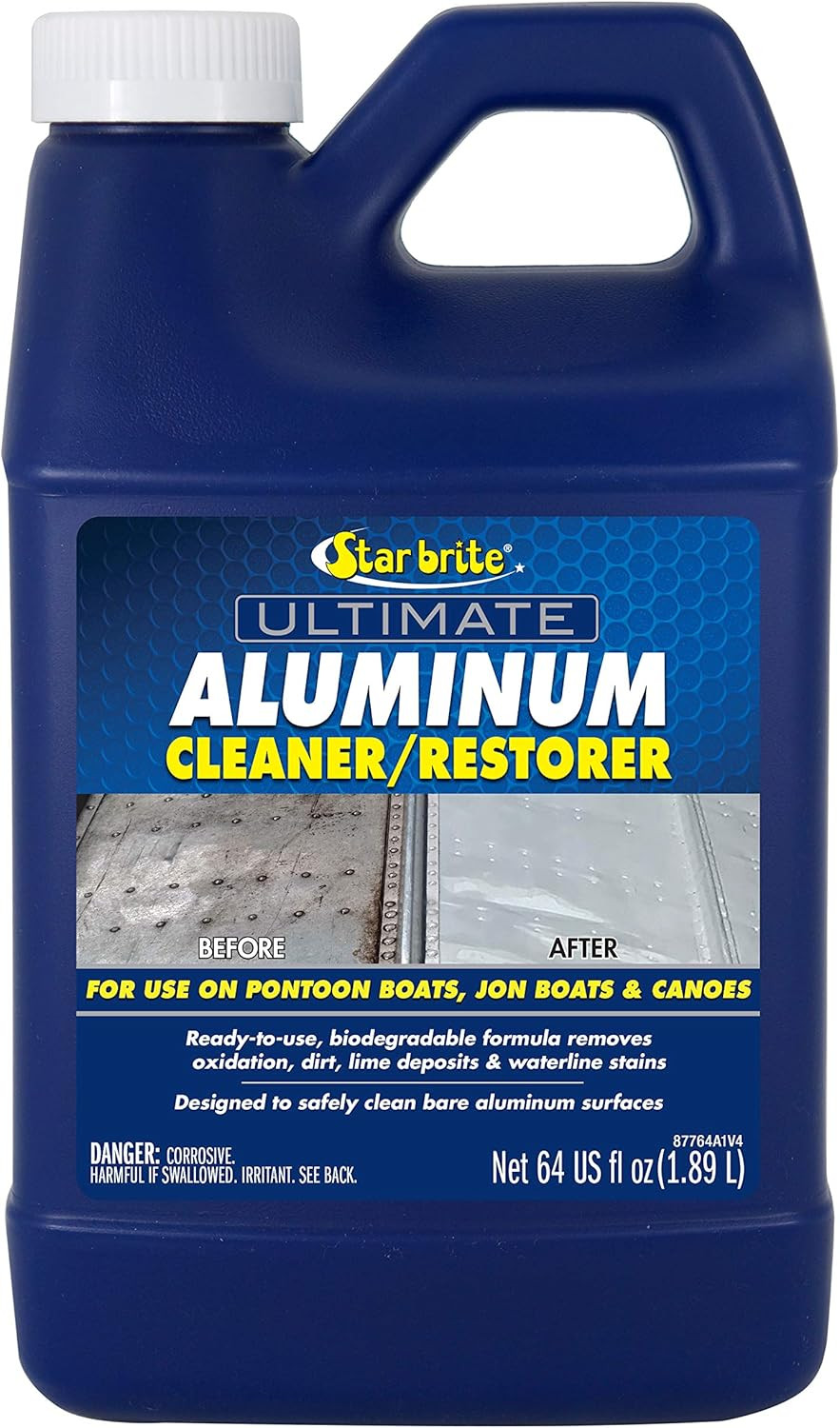 Ultimate Aluminum Cleaner & Restorer – Aluminum Boat Cleaner – Perfect for Ponto