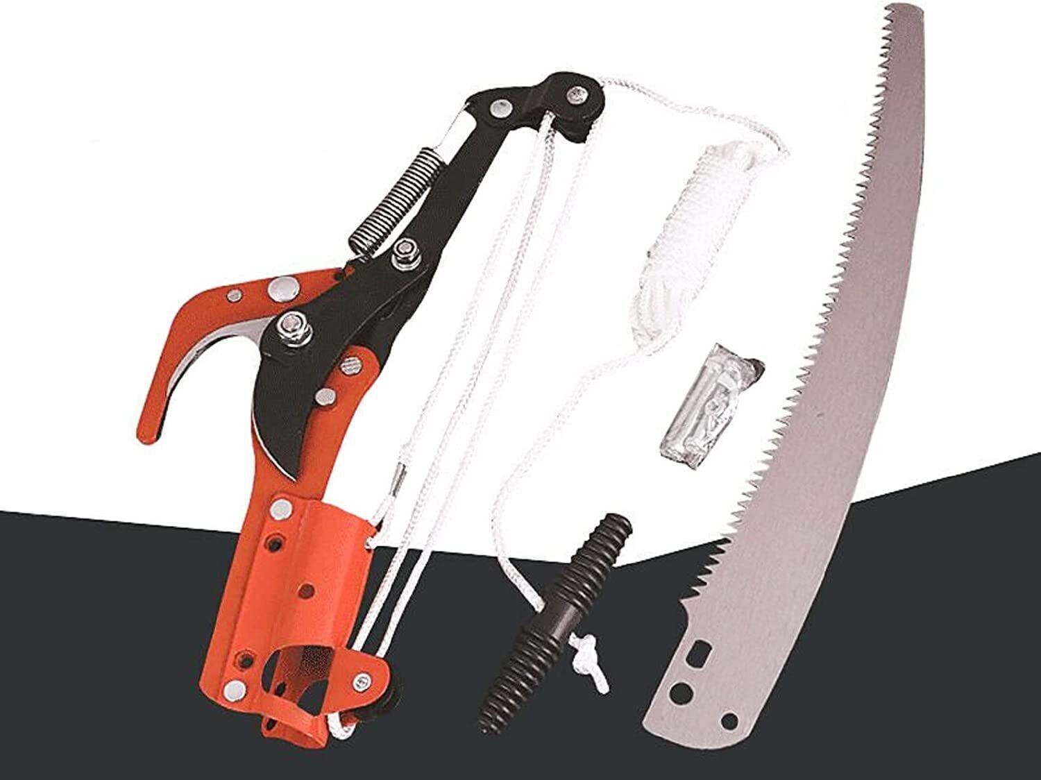 Retractable High Reach Tree Trimmer Pruner Saw Garden Branch Cutter Without Pole