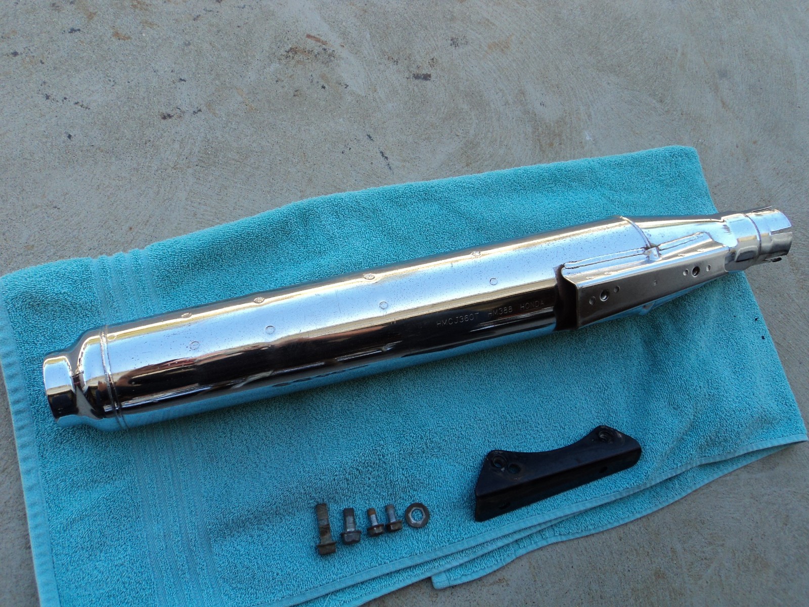 Honda CJ-360T Muffler 1976-1977
