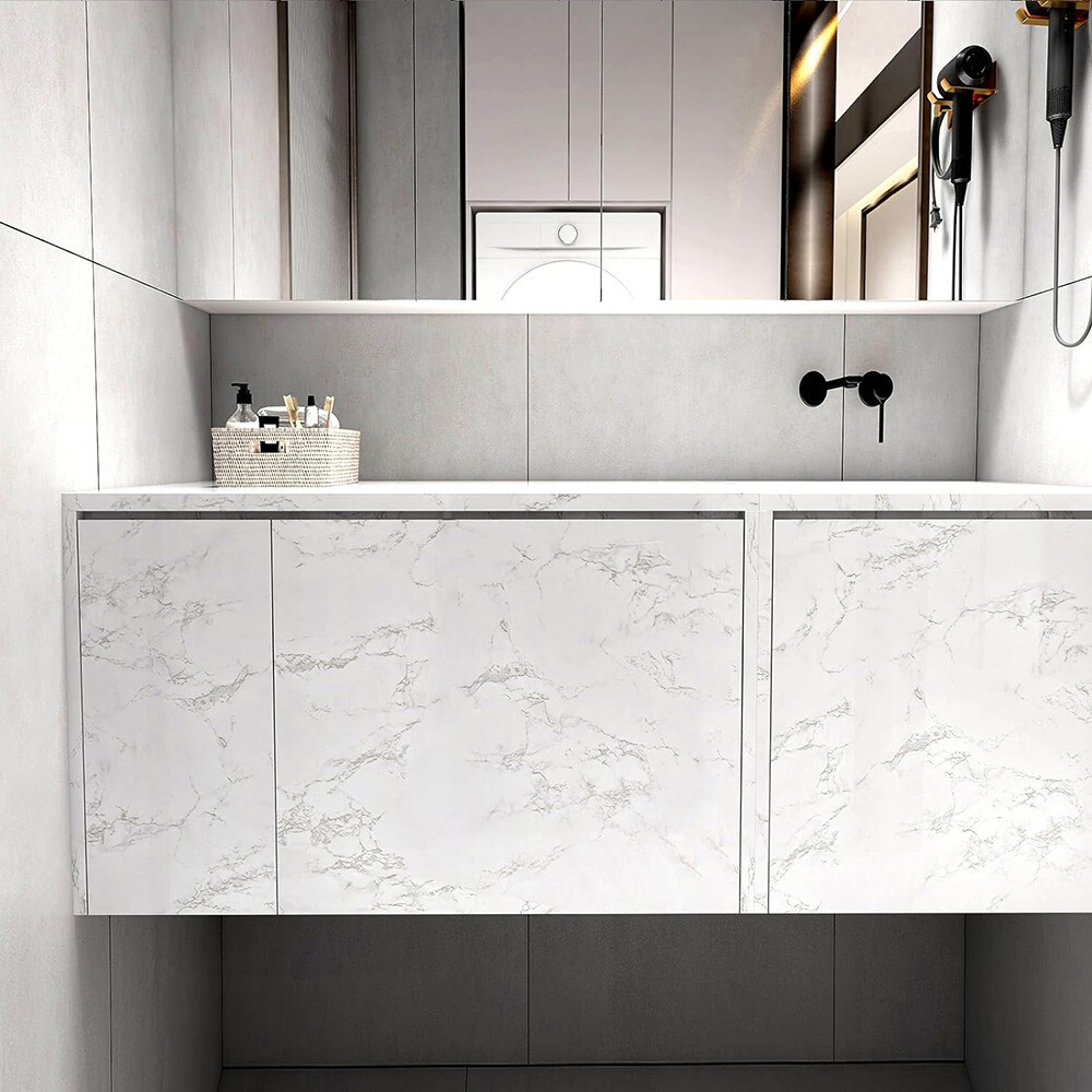 Marble Contact Vinyl Paper Self Adhesive Peel Stick Wallpaper Kitchen Countertop