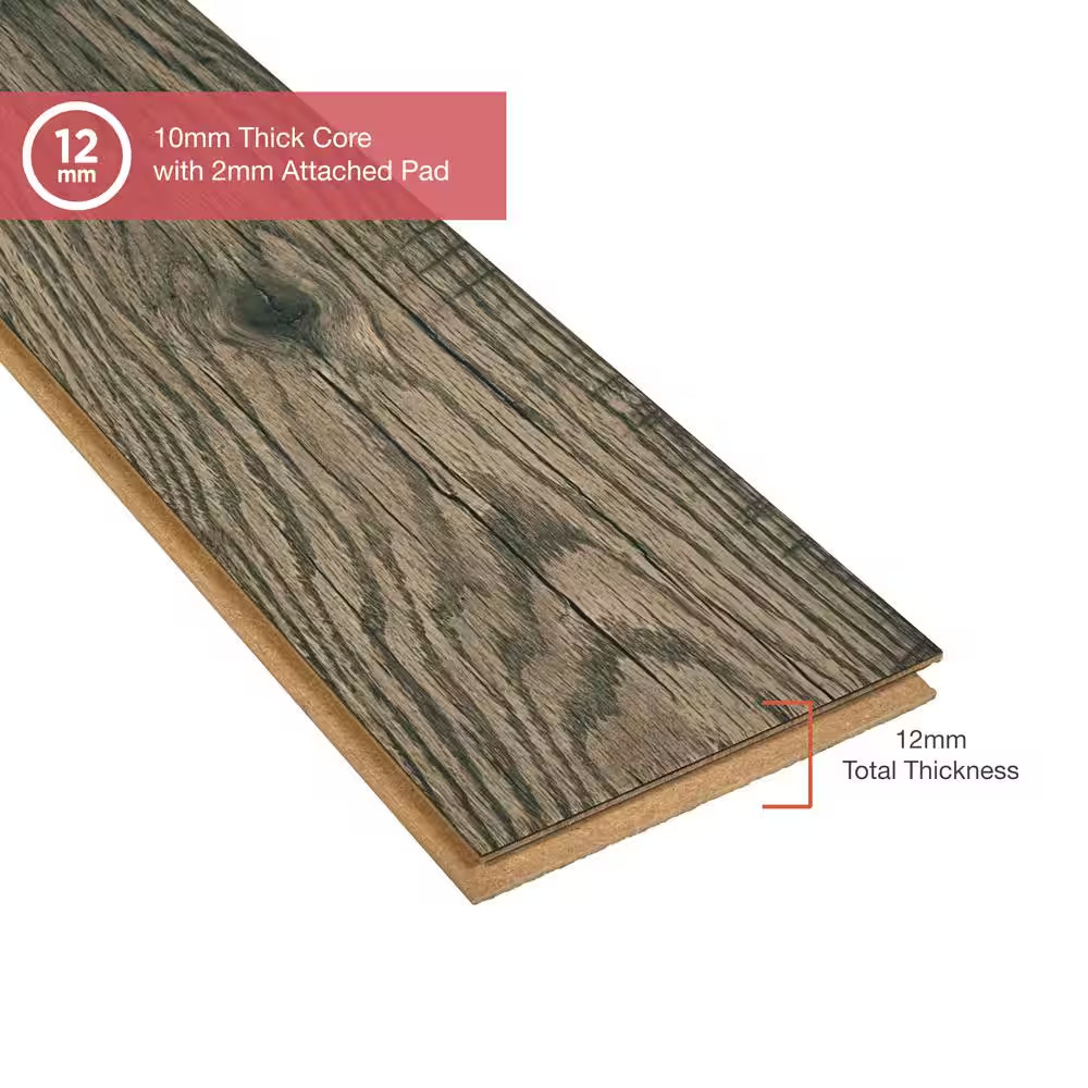 Outlast+ Honeysuckle Oak 12 Mm T X 6.1 In. W Waterproof Laminate Wood Flooring (