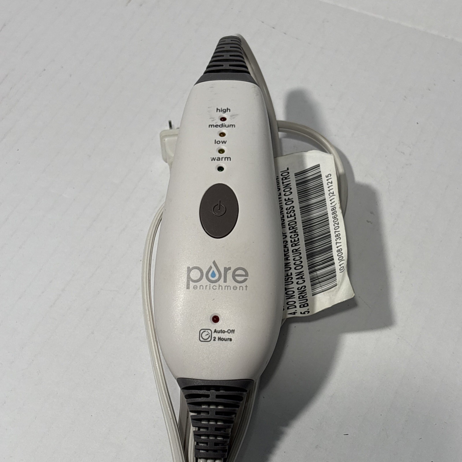 Pure Enrichment Heating Pad PM05 Replacement Control CM01 Controller 4 Prong