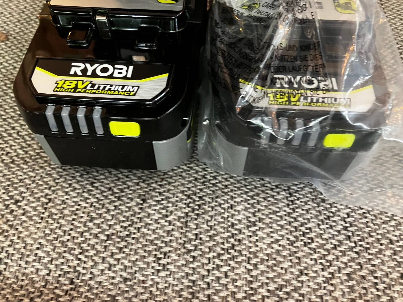 Ryobi PBP2004 High Performance HP Battery Li-Ion 4.0 Ah 2-Pack PBP004 18V 4Ah