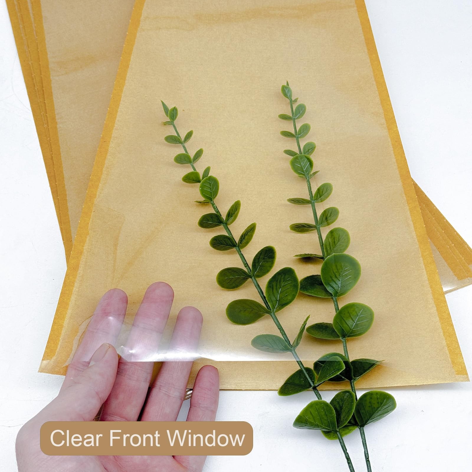 50 Pack Flower Bags for Bouquets – 9.8in x 17.9in x 3.9in Flower Wrapping Bag…