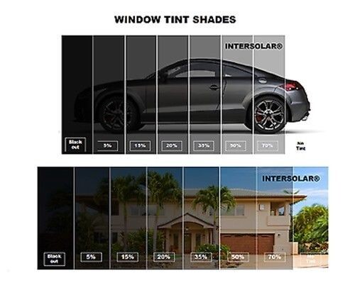 Black Carbon 30% Window Tint Film Auto Residential Intersolar®