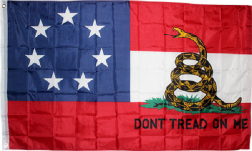 3×5 Stars and Bars 7 First National Gadsden Don’t Tread On Me Flag 3’x5′ Grommet