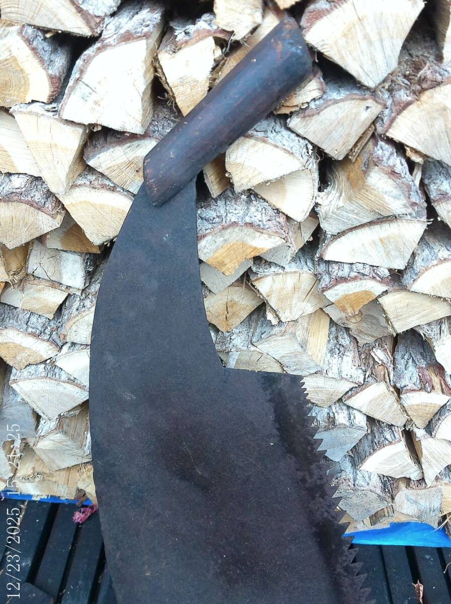 Vintage Large Antique Saw Rustic Wall Decor 87cm 2.6kg Old Tool