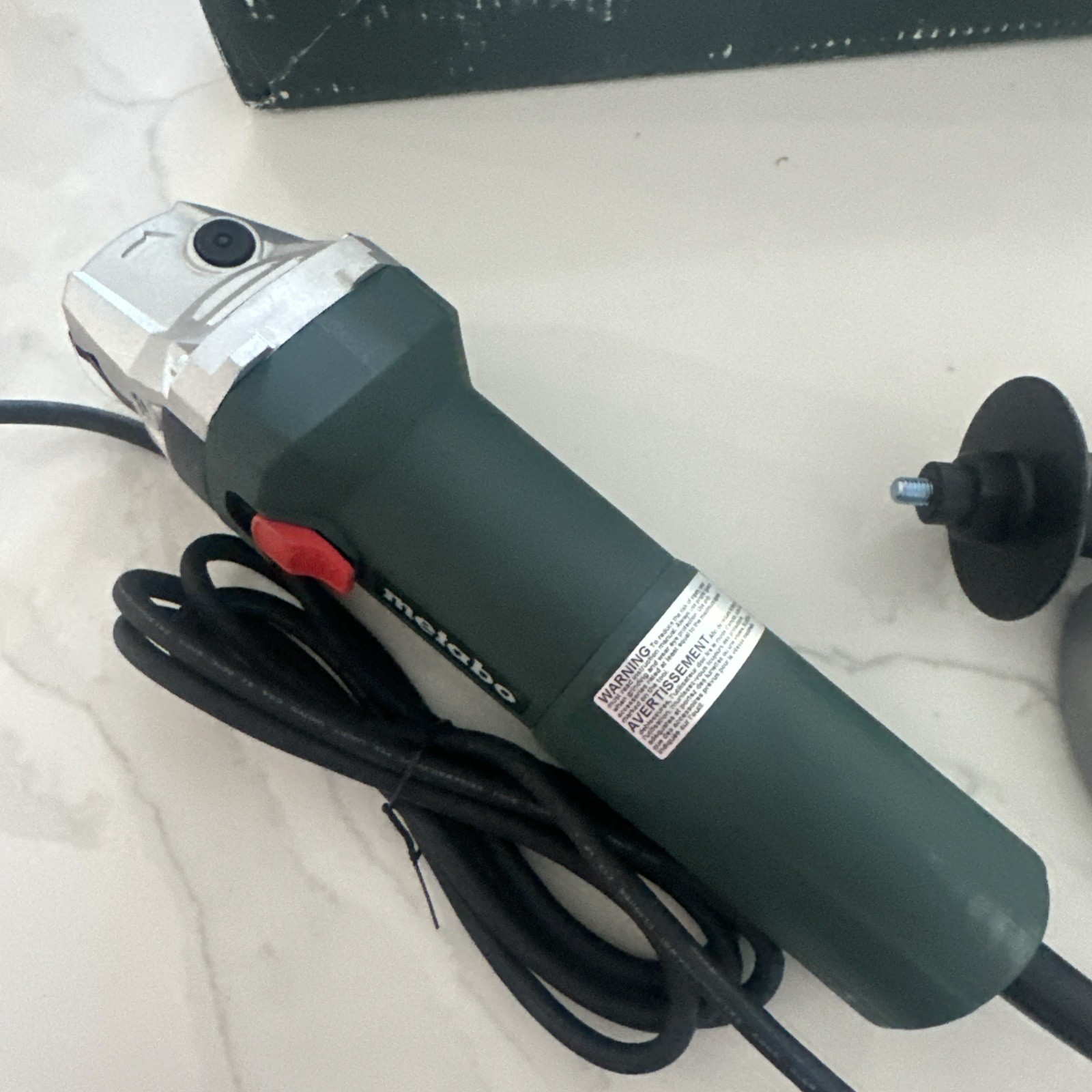 Metabo 4.5In/5In Angle Grinder – 12000 Rpm – 11.0 Amp With Lock-On – New
