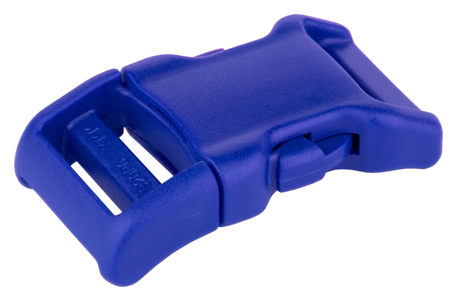 10 – 3/4 Inch Royal Blue YKK Contoured Side Release Plastic Buckle