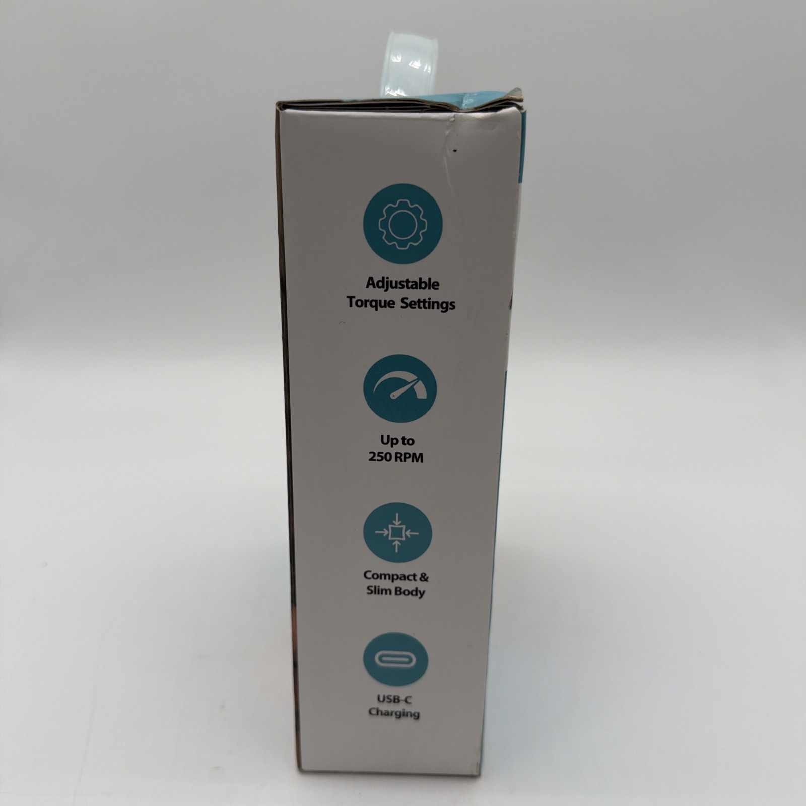 NIB Brookstone BR-ESCR-200 Electric Screwdriver USB-C Rechargeable 1300mAh