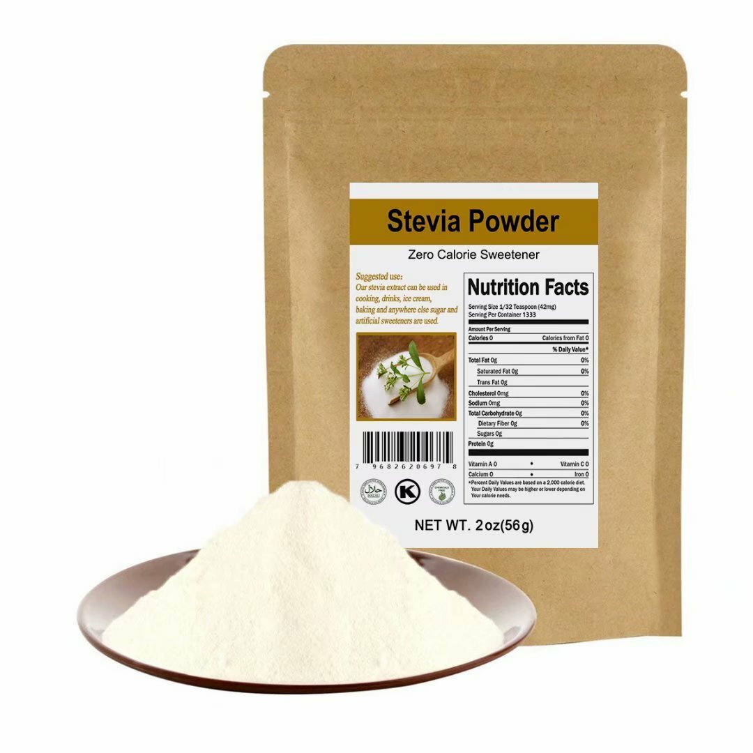 CCnature Better Pure Stevia Extract Powder Natural Sweetener 0 Cal Substitute