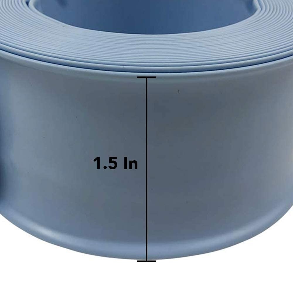 Puri Tech Durable Pool Backwash Hose, Includes Clamp and Key 1.5 in x 25 ft