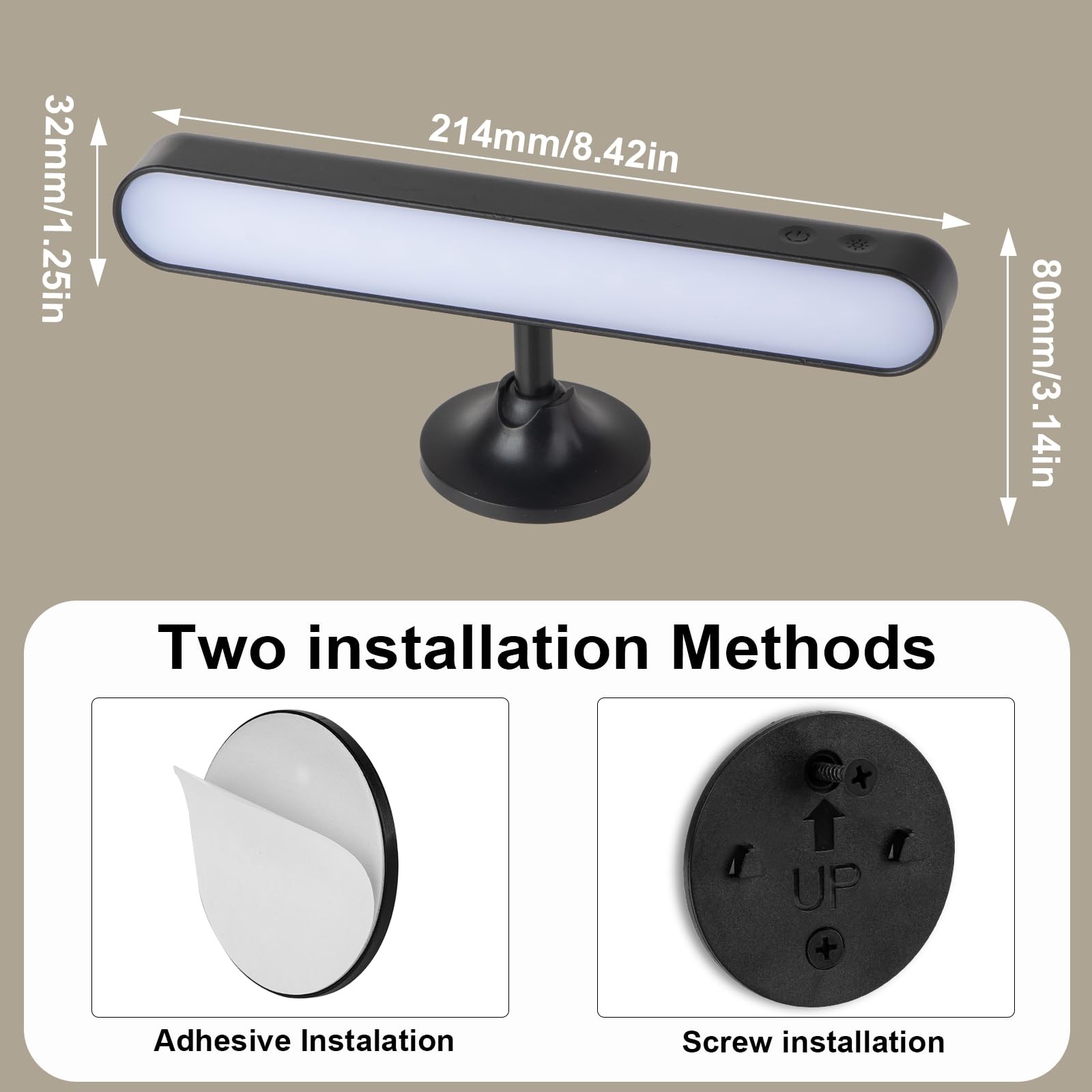 Battery Operated Wall Sconces Set of Two, 7500mAh Rechargeable LED Wall Light…